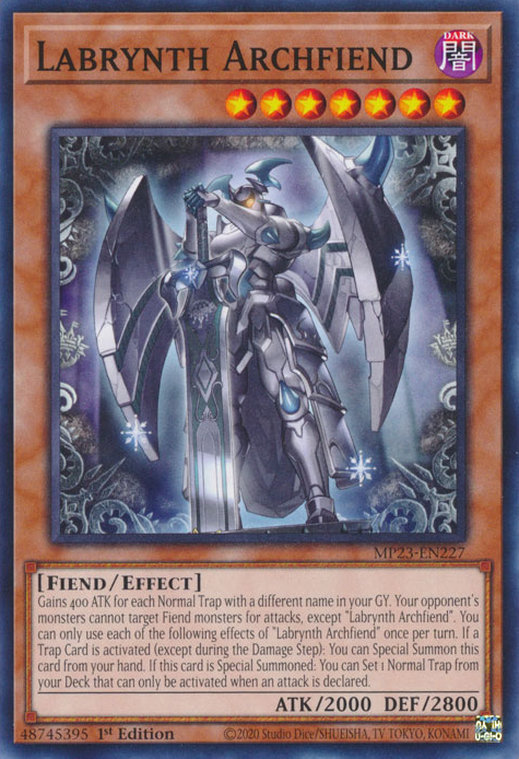 Labrynth Archfiend [MP23-EN227] Common - Yugioh Cards For Your TCG Needs!