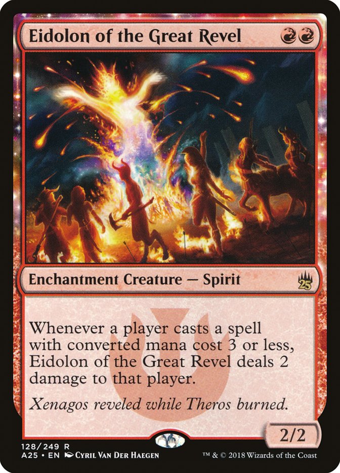 Eidolon of the Great Revel [Masters 25] Magic: The Gathering