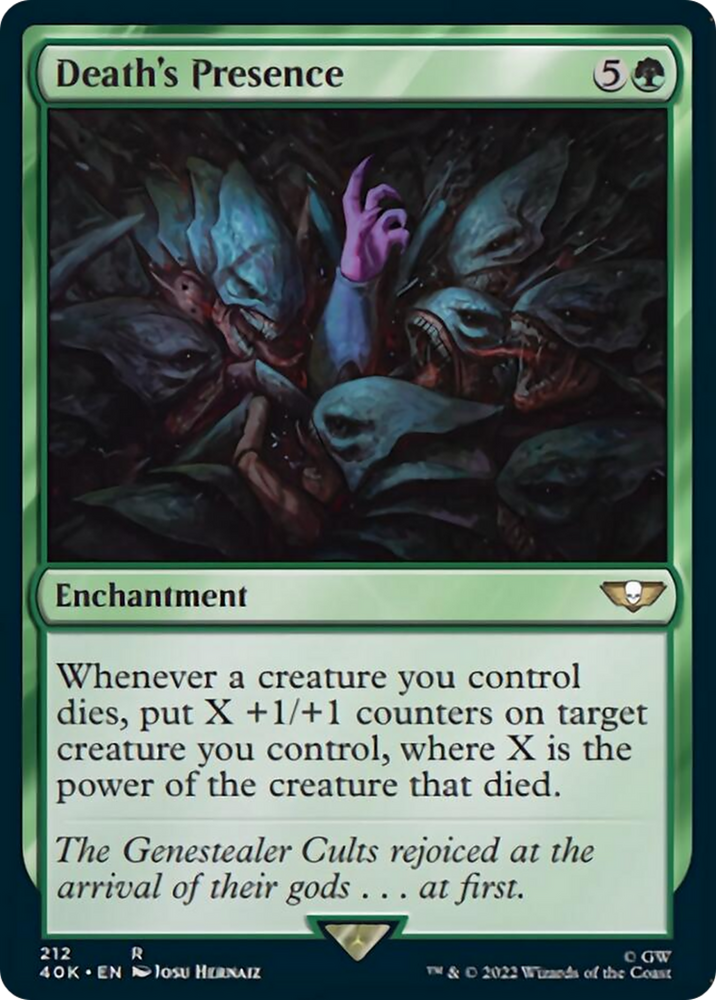 Death's Presence [Warhammer 40,000] Magic: The Gathering