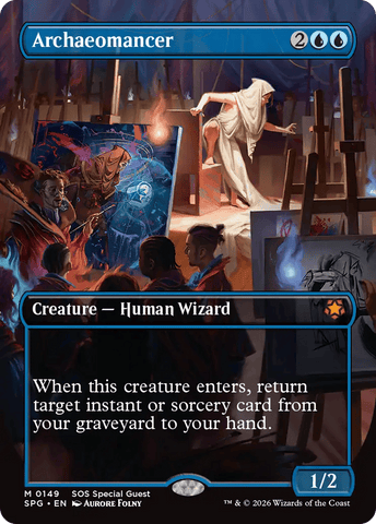 Archaeomancer (Borderless) [Secrets of Strixhaven Special Guests]