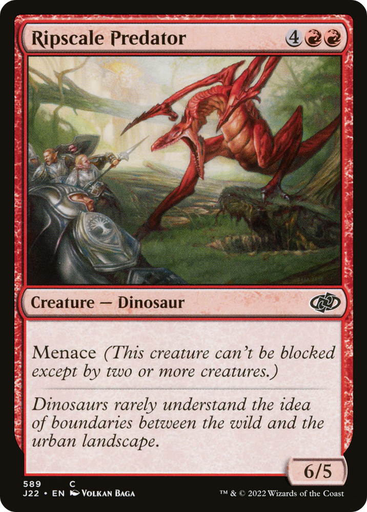 Ripscale Predator [Jumpstart 2022] Magic: The Gathering