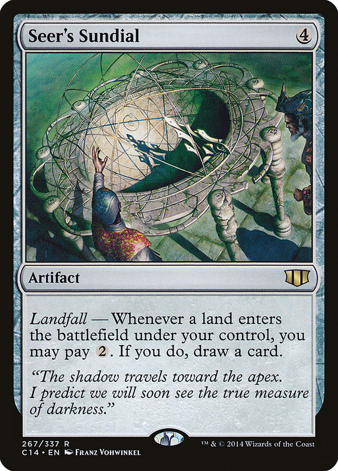 Seer's Sundial [Commander 2014] Magic: The Gathering