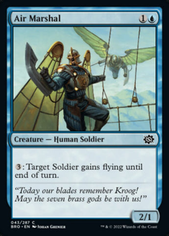 Air Marshal [The Brothers' War] Magic: The Gathering