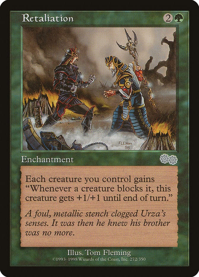 Retaliation [Urza's Saga] Magic: The Gathering