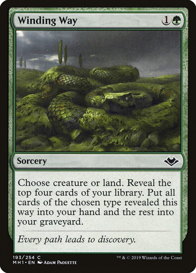 Winding Way [Modern Horizons] Magic: The Gathering