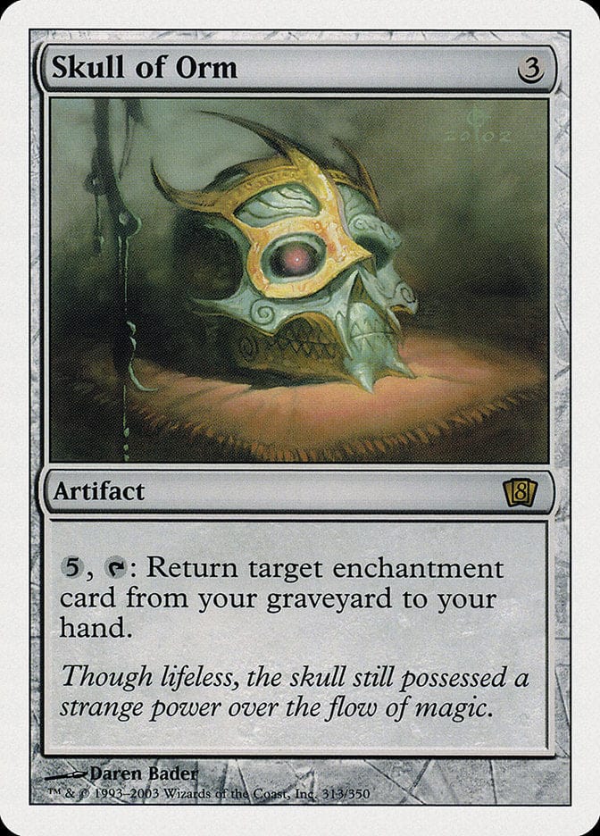 Skull of Orm [Eighth Edition] Magic: The Gathering