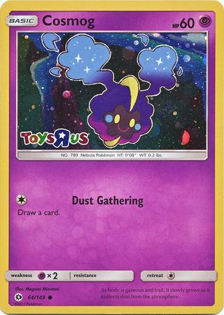 Cosmog (64/149) (Toys R Us Promo) [Sun & Moon: Base Set] Pokémon