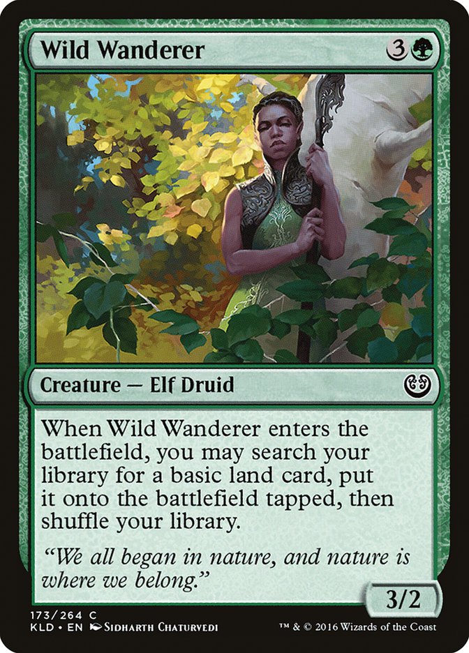 Wild Wanderer [Kaladesh] Magic: The Gathering