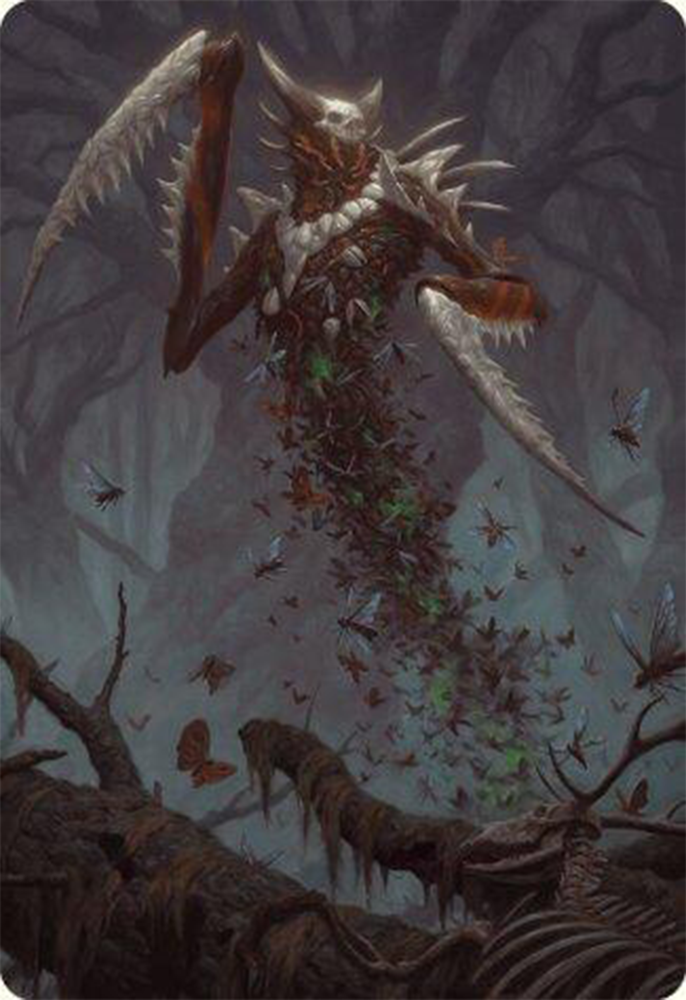 Grist, the Plague Swarm Art Card [Modern Horizons 3 Art Series] Magic: The Gathering