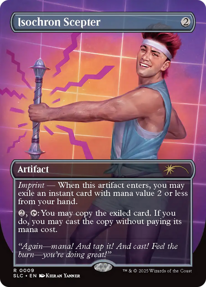 Isochron Scepter [Secret Lair Countdown Kit] Magic: The Gathering