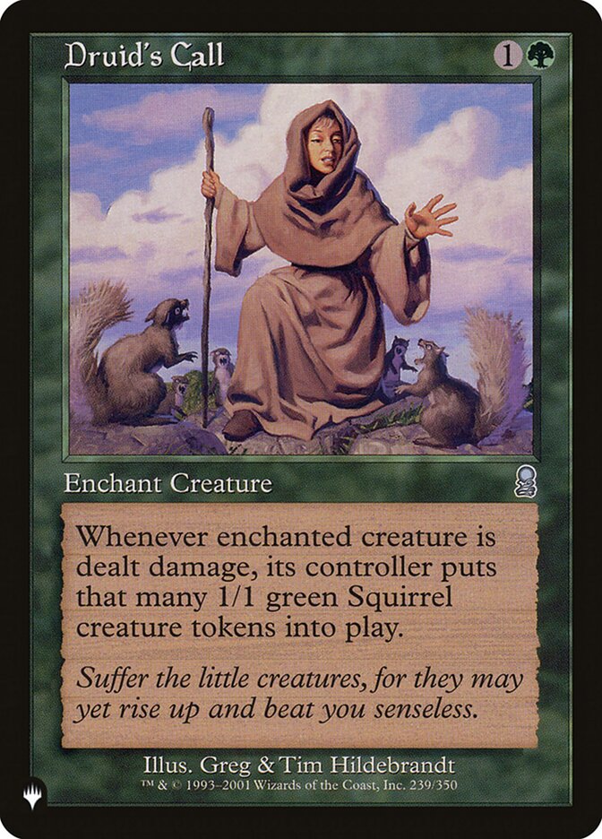 Druid's Call [The List] Magic: The Gathering
