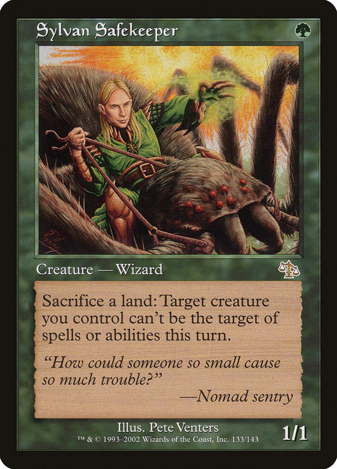 Sylvan Safekeeper [Judgment] Magic: The Gathering