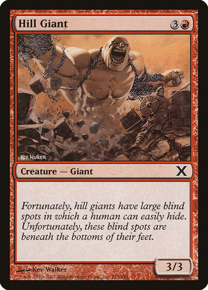 Hill Giant [Tenth Edition] Magic: The Gathering