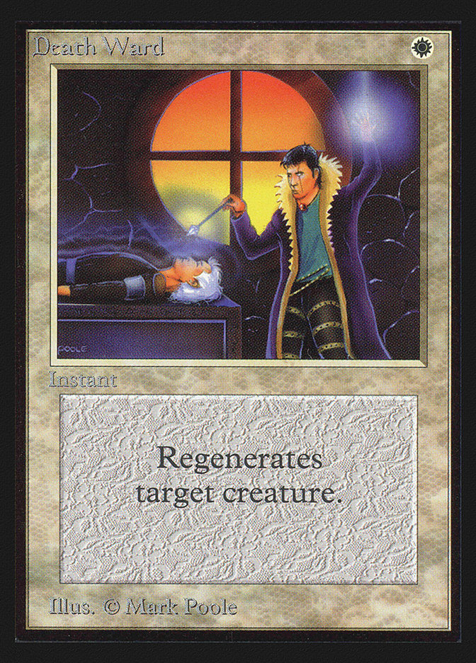 Death Ward [Collectors' Edition] Magic: The Gathering