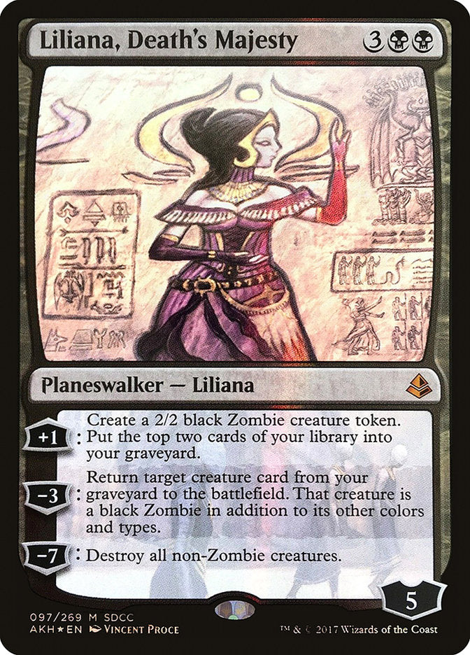 Liliana, Death's Majesty [San Diego Comic-Con 2017] Magic: The Gathering
