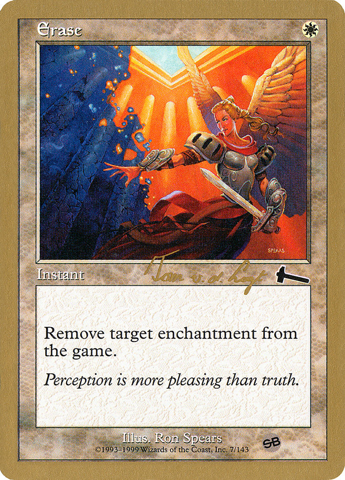 Erase (Tom van de Logt) (SB) [World Championship Decks 2000] Magic: The Gathering