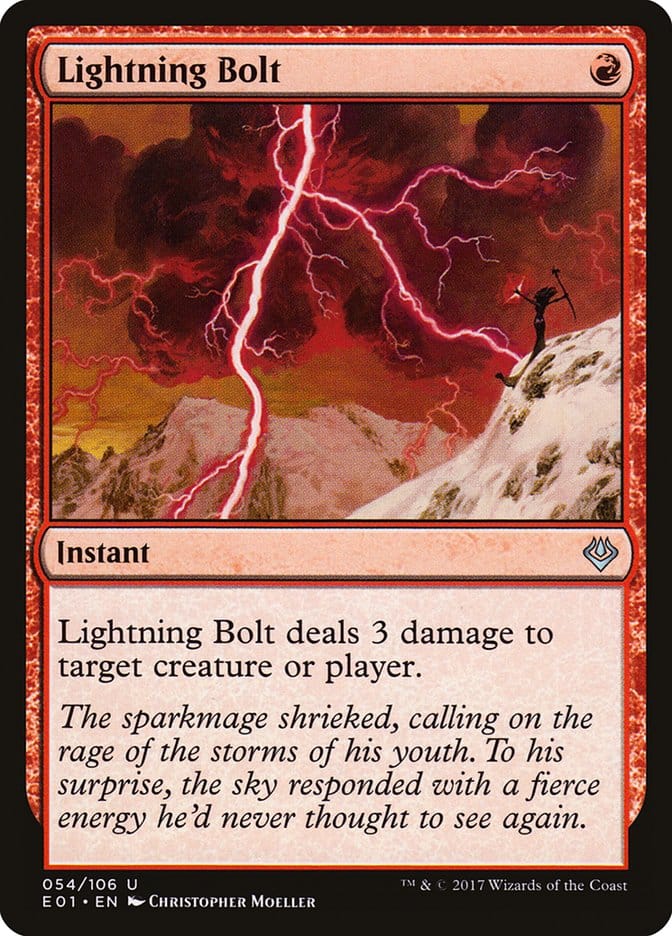Lightning Bolt [Archenemy: Nicol Bolas] Magic: The Gathering