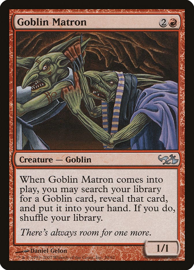 Goblin Matron [Duel Decks: Elves vs. Goblins] Magic: The Gathering