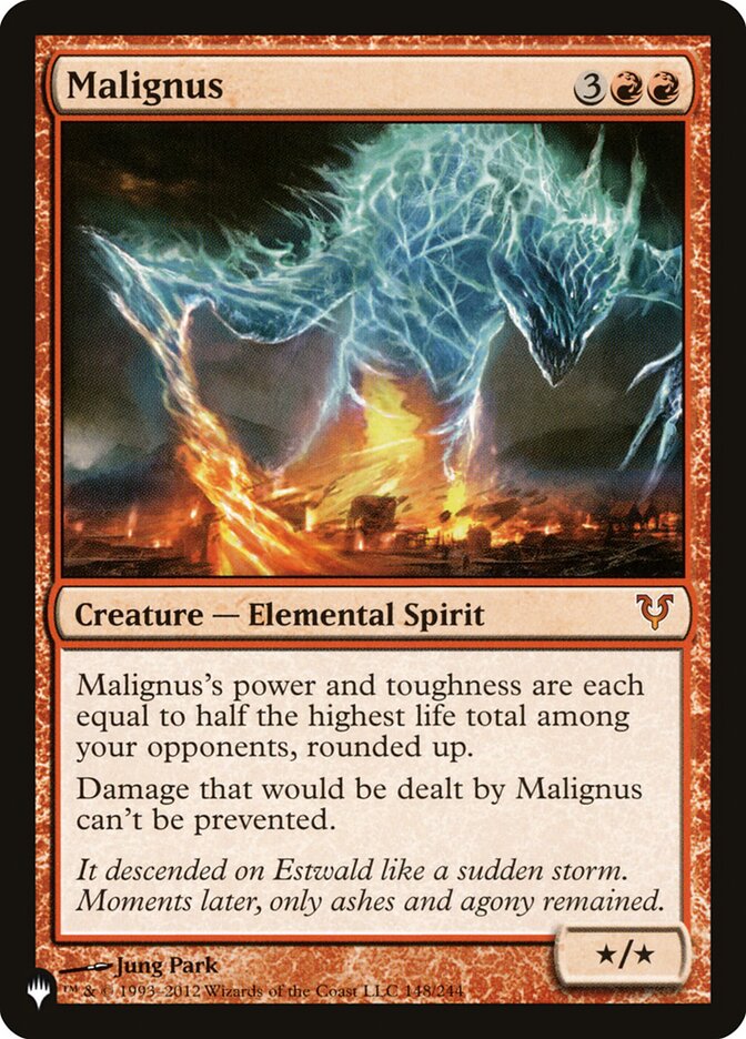 Malignus [The List] Magic: The Gathering