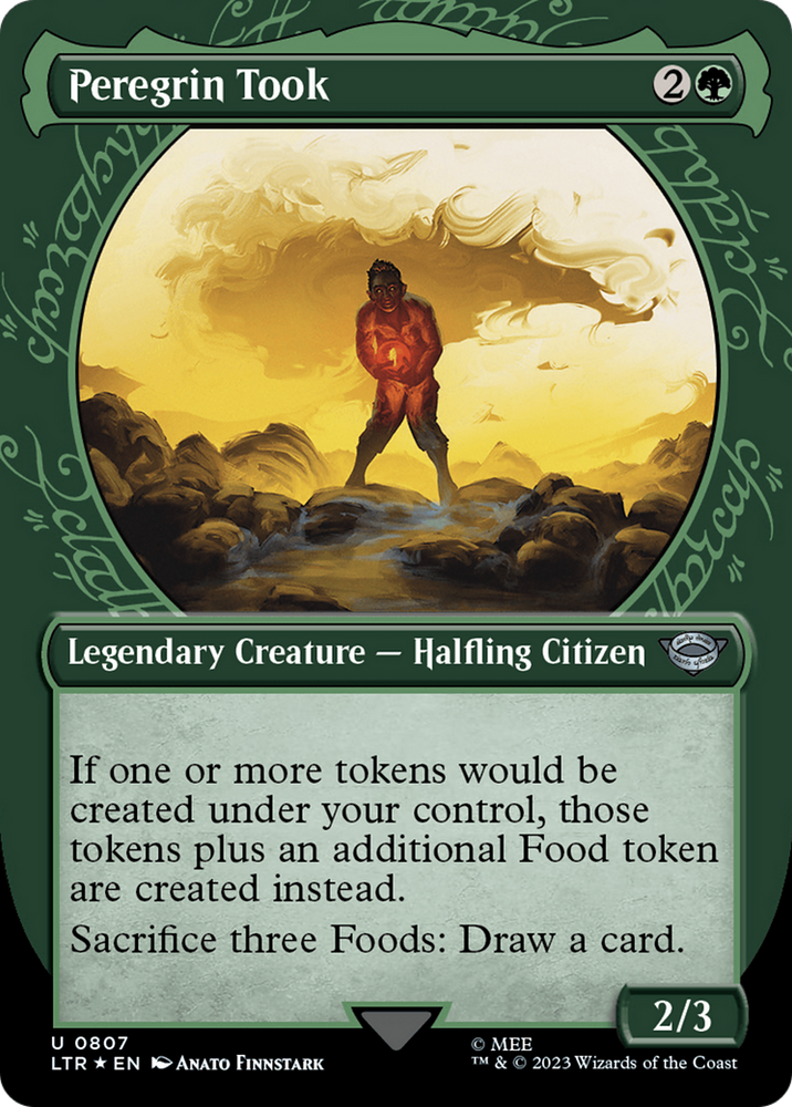 Peregrin Took (Showcase) (Surge Foil) [The Lord of the Rings: Tales of Middle-Earth] Magic: The Gathering