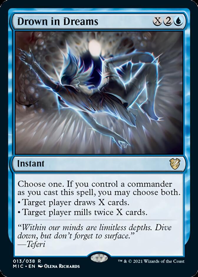 Drown in Dreams [Innistrad: Midnight Hunt Commander] Magic: The Gathering