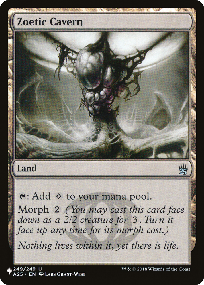 Zoetic Cavern [The List] Magic: The Gathering