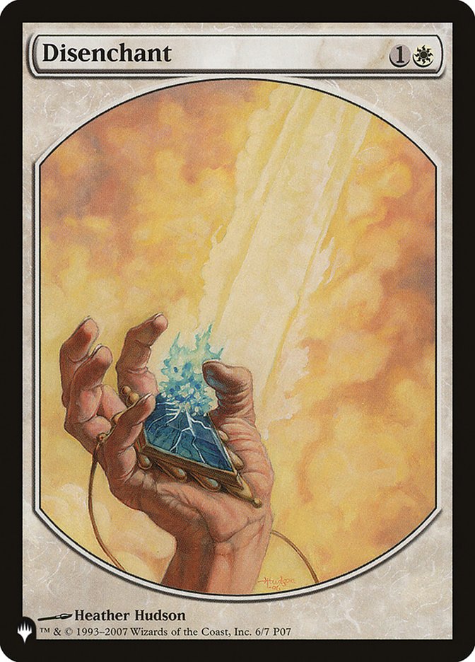 Disenchant [The List] Magic: The Gathering