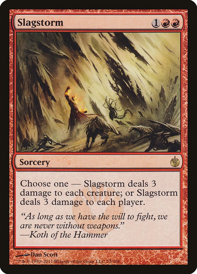 Slagstorm [Mirrodin Besieged] Magic: The Gathering