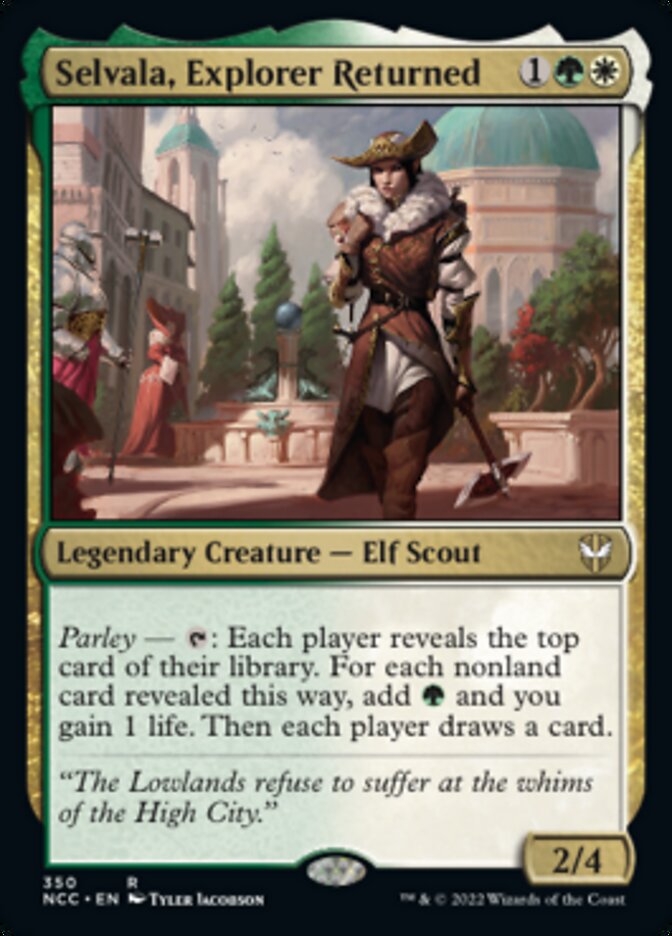 Selvala, Explorer Returned [Streets of New Capenna Commander] Magic: The Gathering