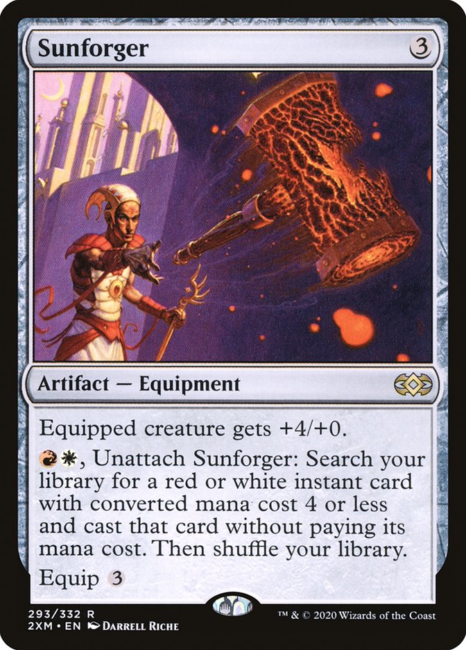 Sunforger [Double Masters] Magic: The Gathering