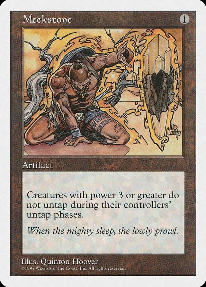 Meekstone [Fifth Edition] Magic: The Gathering