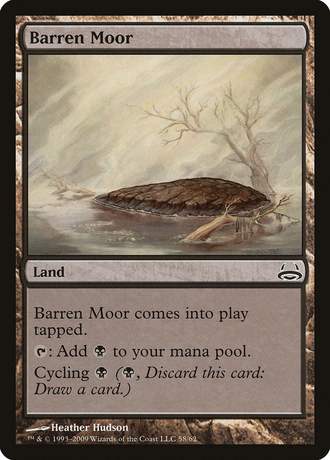 Barren Moor [Duel Decks: Divine vs. Demonic] Magic: The Gathering