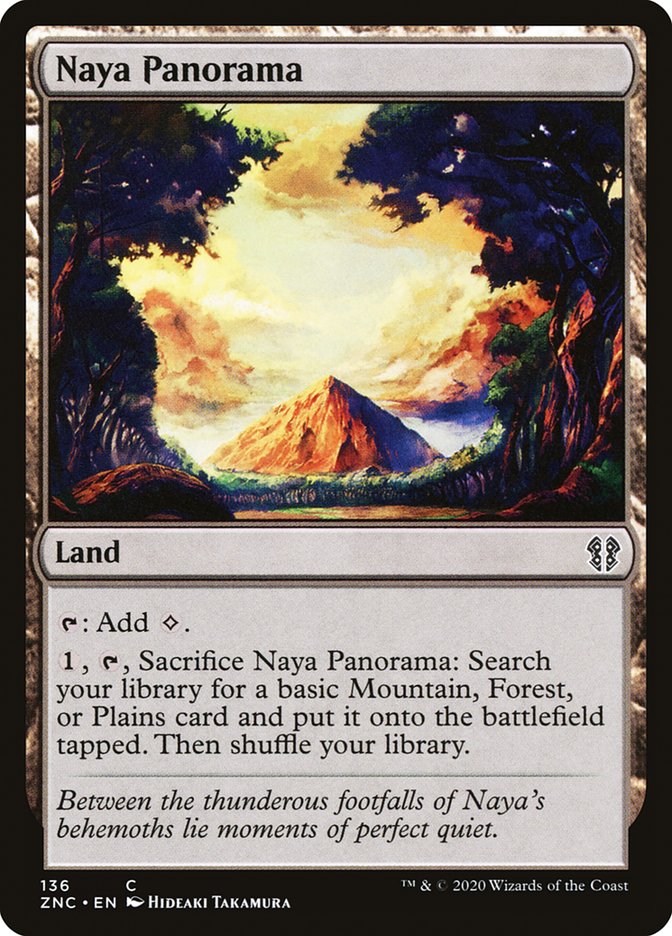 Naya Panorama [Zendikar Rising Commander] Magic: The Gathering