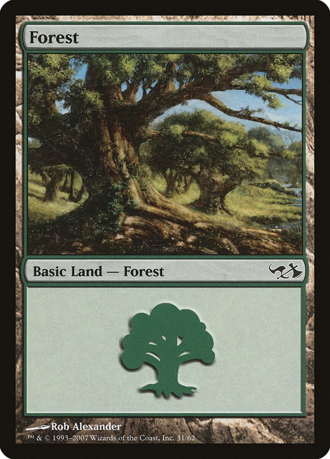 Forest (31) [Duel Decks: Elves vs. Goblins] Magic: The Gathering