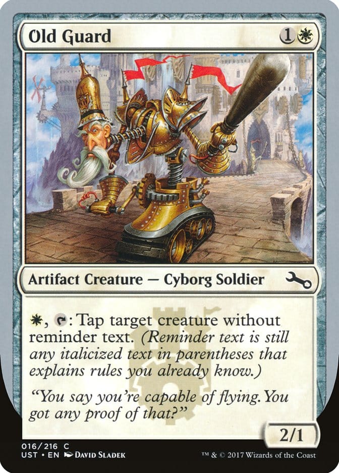 Old Guard [Unstable] Magic: The Gathering