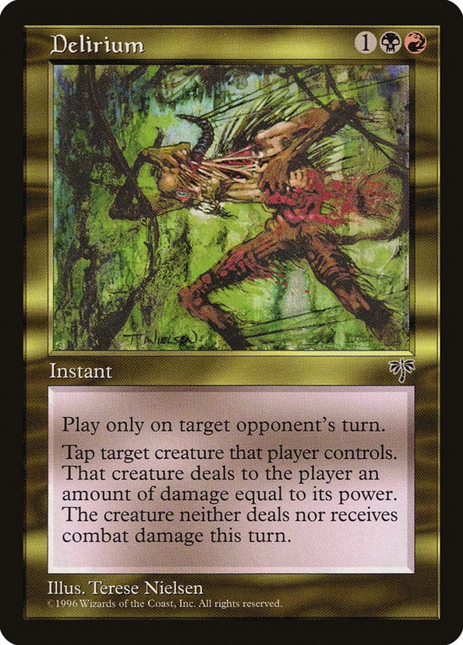 Delirium [Mirage] Magic: The Gathering