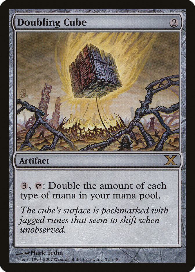 Doubling Cube [Tenth Edition] Magic: The Gathering