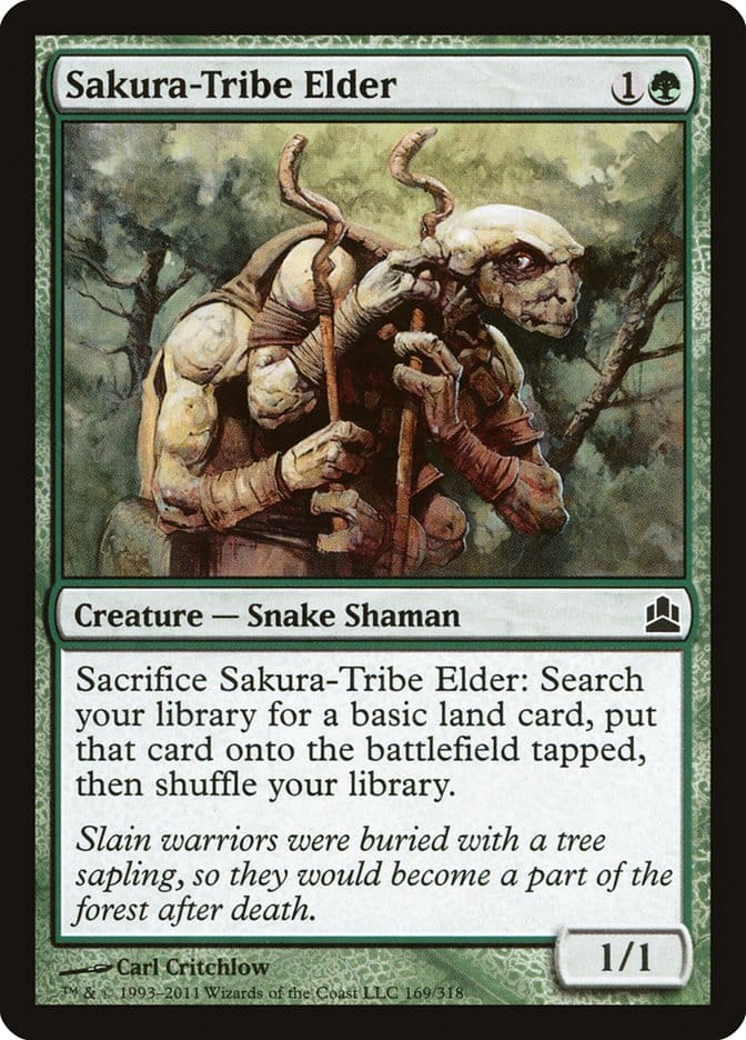 Sakura-Tribe Elder [Commander 2011] Magic: The Gathering