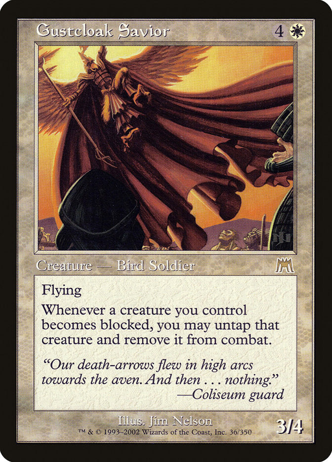 Gustcloak Savior [Onslaught] Magic: The Gathering