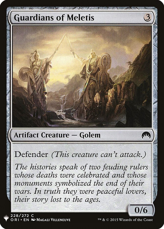 Guardians of Meletis [Mystery Booster] Magic: The Gathering