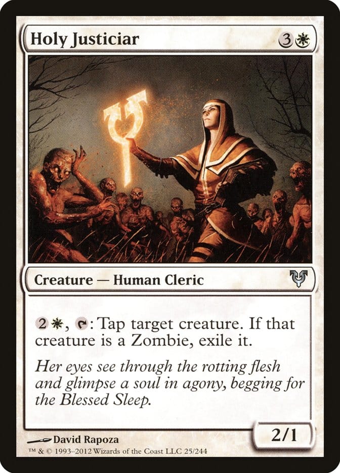 Holy Justiciar [Avacyn Restored] Magic: The Gathering