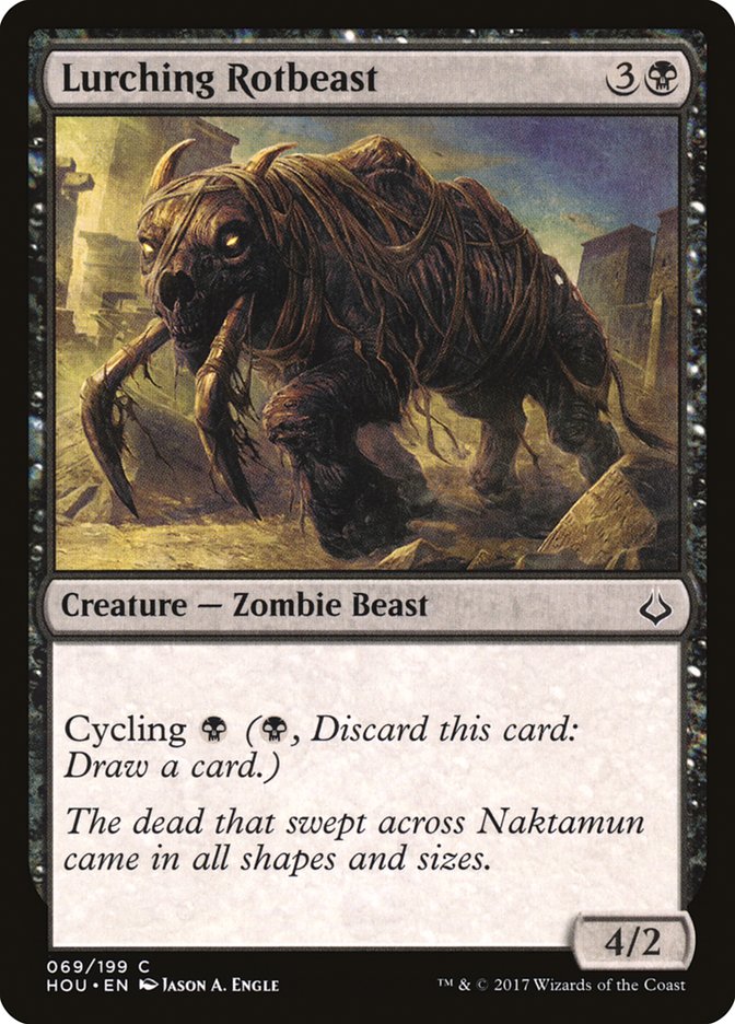 Lurching Rotbeast [Hour of Devastation] Magic: The Gathering