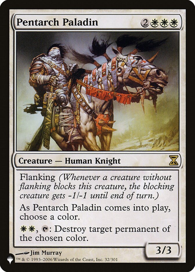 Pentarch Paladin [The List] Magic: The Gathering