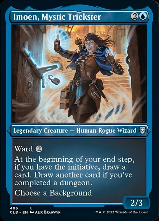 Imoen, Mystic Trickster (Foil Etched) [Commander Legends: Battle for Baldur's Gate] Magic: The Gathering