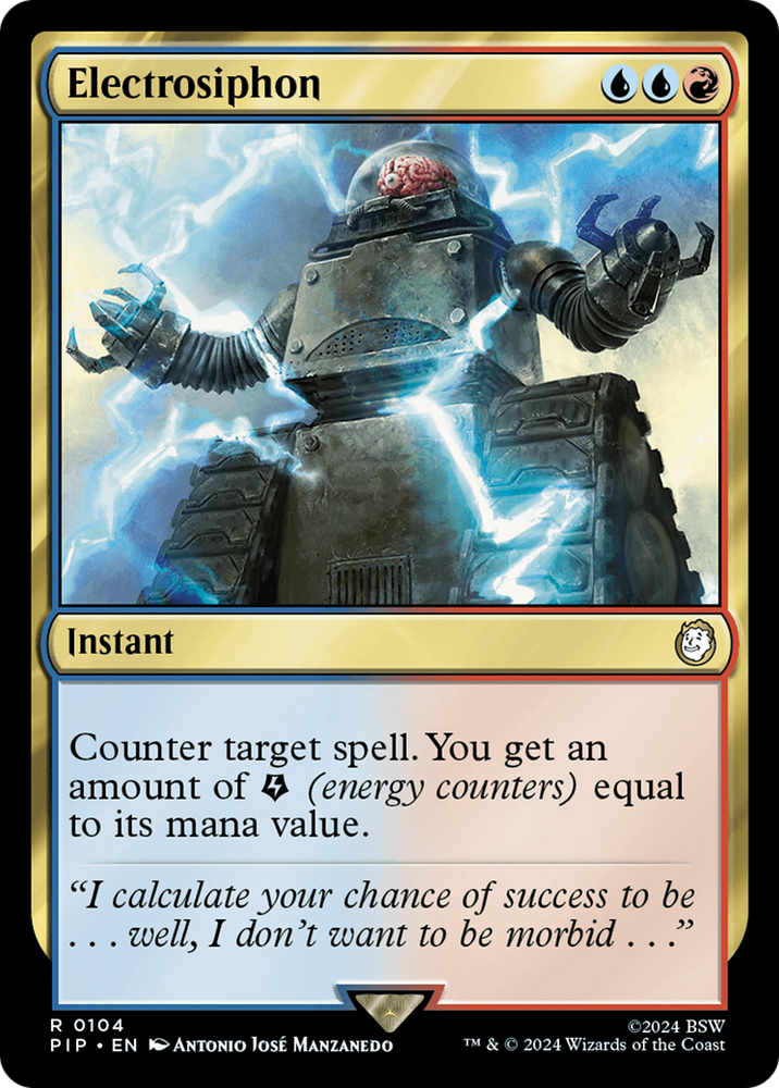 Electrosiphon [Fallout] Magic: The Gathering