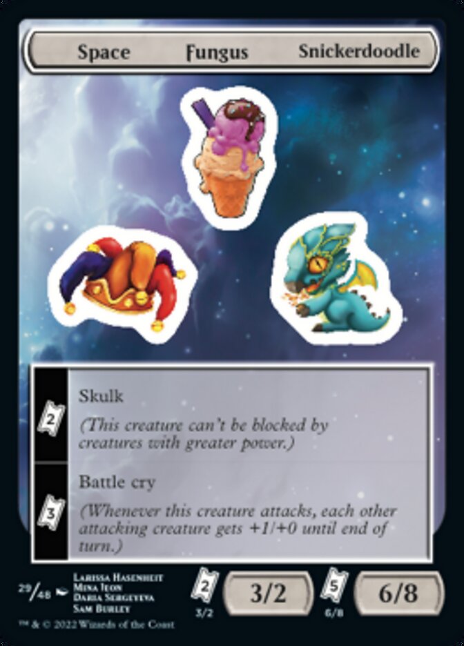 Space Fungus Snickerdoodle [Unfinity Stickers] Magic: The Gathering