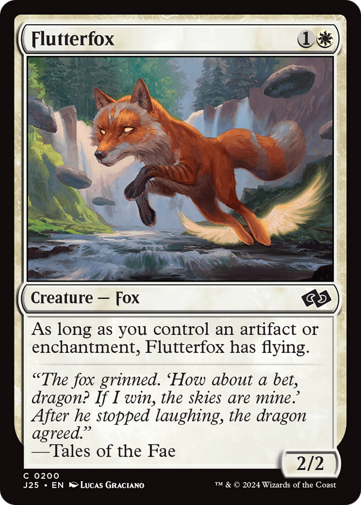 Flutterfox [Foundations Jumpstart] Magic: The Gathering