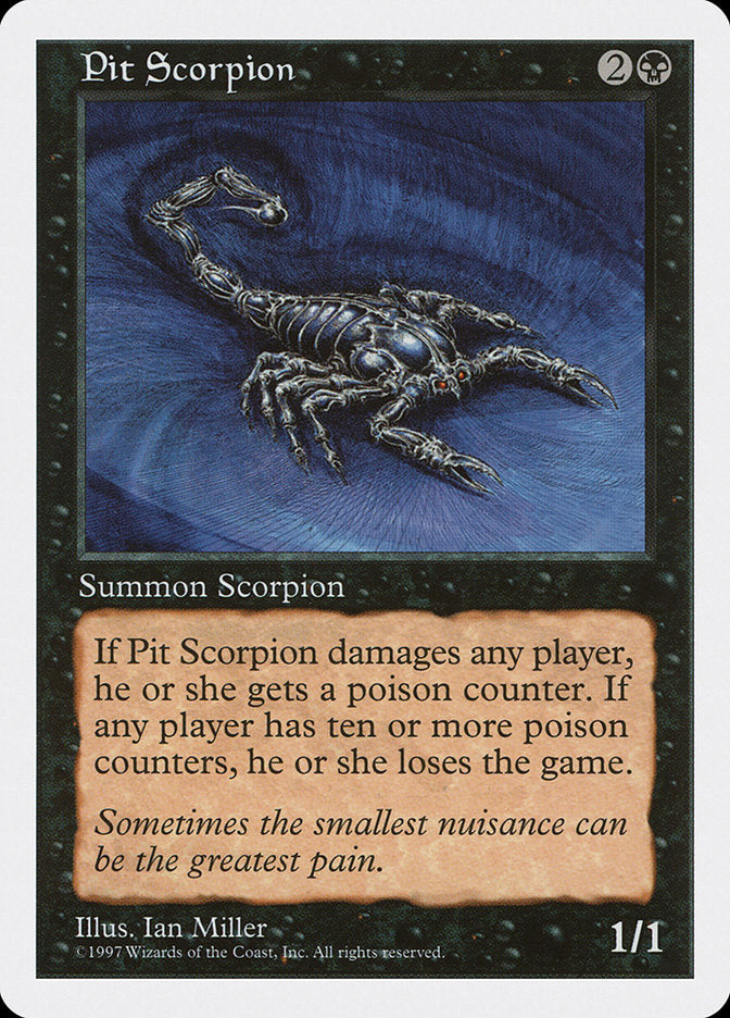 Pit Scorpion [Fifth Edition] Magic: The Gathering