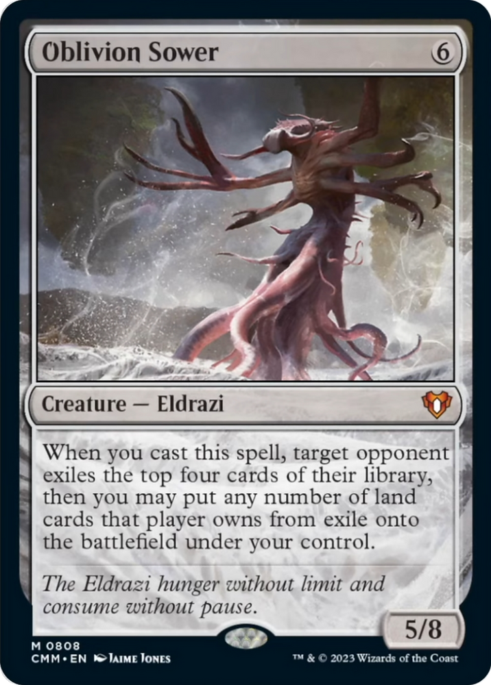 Oblivion Sower [Commander Masters] Magic: The Gathering