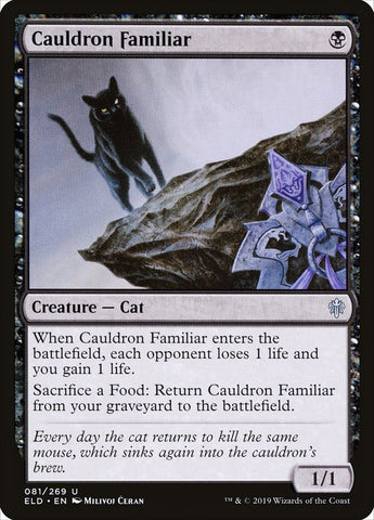 Cauldron Familiar [Throne of Eldraine] Magic: The Gathering